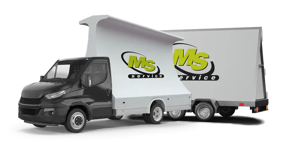 Camion vela MS Service a Udine